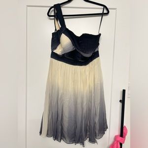 Sue Wong silk cocktail dress (fits like a 10)